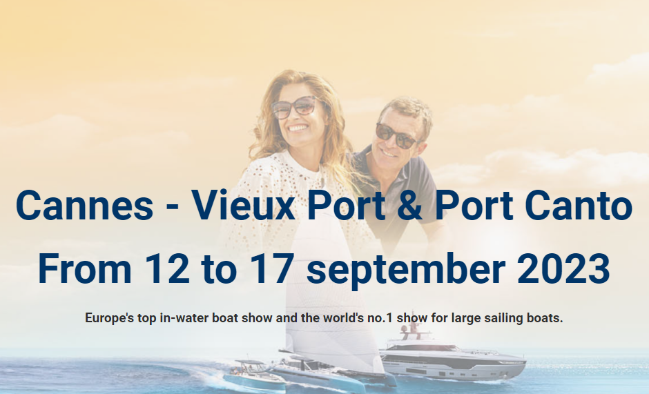 Azimouthio Media Partner of the Cannes Yachting Festival 2023