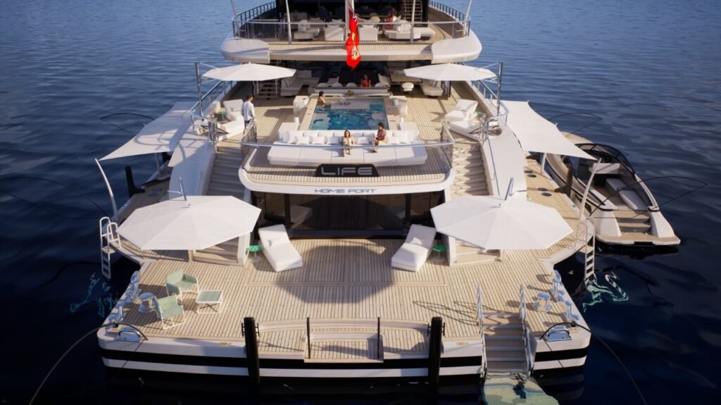 New Features Of The 85m Giga Yacht Revealed AtThe Palm Beach International Boat Show